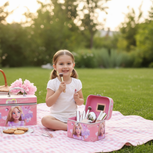 ¡Organiza tu mundo de belleza con el estilo icónico de Barbie!