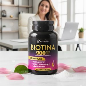 La Esencia de la Belleza: BIOTINA 100CAP para el Esplendor Interior